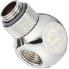 Bitspower Adapteris Q-Splitter G1/4 inch Male to 3x G1/4 inch Female – rotatable, glossy juodas