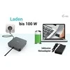 I-TEC USB-C HDMI dviejų DP prijungimo stotelė su maitinimo tiekimu 100 W + I-tec universalus įkroviklis 112 W