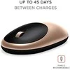 Belaidė pelė Satechi 1200 dpi bluetooth M1 auksinis