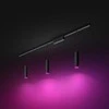 Lubinis šviestuvas Philips Hue Perifo 3xcylinder pakabinamos lubos juoda