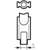 Philips CDM-TD 70W 942 METAL halogeninė lempa 70W RX7S SKAIDRI 942 NW 4200K 5600LM
