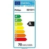 Philips CDM-TD 70W 942 METAL halogeninė lempa 70W RX7S SKAIDRI 942 NW 4200K 5600LM