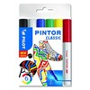 Pilot Pen Permanentinis žymeklis Pultas PINTOR CLASSIC 1.0mm, apvali galvutė, 6 spalvų komplektas