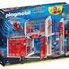 PLAYMOBIL CITY ACTION Ugniagesių gaisrinė su kopėčiomis, 9463