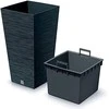 Gėlių vazonas Prosperplast Furu Square DFSH300-S433, 29,5 x 29,5 x 55 cm