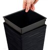 Gėlių vazonas Prosperplast Furu Square DFSH300-S433, 29,5 x 29,5 x 55 cm