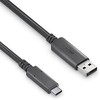 PureLink USB-C į USB-A laidas – USB 3.2 Gen2x1, 3A, 10Gbps – PureInstall 1,0m