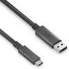 PureLink USB-C į USB-A laidas – USB 3.2 Gen2x1, 3A, 10Gbps – PureInstall 1,0m