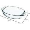 Ovalus skrudintuvas Nenugalimas 40 x 28 cm PYREX