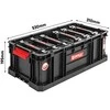 Q-Brick MULTI System TWO BOX 200 dėžė su 6 dėtuvėmis