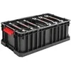 Q-Brick MULTI System TWO BOX 200 dėžė su 6 dėtuvėmis