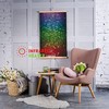 Infraraudonųjų spindulių Šildytuvas - lankstus šildymo skydelis 430W TRIO pattern 4 mozaika, išmatavimai 100x57cm su reguliatoriumi