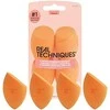 Real Techniques Miracle Complexion Sponge Applicator moterims, 4 vnt