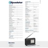 Roadstar TRA-2989 Nešiojamas radijo imtuvas