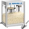 Royal Catering Profesionali popcorno gaminimo mašina 230V 1350W, skaidri/sidabro