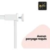 SAFETY 1ST apsauginės tvorelės pratęsimas Easy Close Metal plus Baltas 14 cm, 24204310