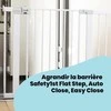 SAFETY 1ST apsauginės tvorelės pratęsimas Easy Close Metal plus Baltas 14 cm, 24204310