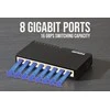 Šakotuvas Intellinet 561754 Switch 8p Gigabit, desktop