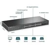 Šakotuvas TP-LINK | 24 prievadų 10/100/1000 Mbps stalinio kompiuterio tinklo jungiklis | SG3428X | Tvarkoma L2+ | Montuojamas ant stovo | SFP+ jungtys kiekis 4 | Maitinimo tipas Išorinis