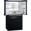 Siemens KF96RSBEA side-by-side šaldytuvas Freestanding 572 L Juodas