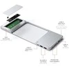 Satechi Slim Dock, skirtas iMac 24" USB-C (USB-C 10Gb, USBA-A 10Gb, 2x USB-A, mikro/SD kortelių skaitytuvas, NVMe SATA lizdas) (sidabrinė)