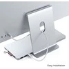 Satechi Slim Dock, skirtas iMac 24" USB-C (USB-C 10Gb, USBA-A 10Gb, 2x USB-A, mikro/SD kortelių skaitytuvas, NVMe SATA lizdas) (sidabrinė)