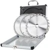 Pjovimo diskų rinkinys 3 vnt. HW Ø210x2,6/30mm Z24/48/60, Scheppach