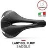 Selle Italia SELLE ITALIA LADY GEL FLOW L (id rungtynės - L2) Mangano vamzdis 7, fibra- tek, 310g juodas (NEW)