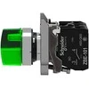 Schneider Electric 3 fazių apšvietimo jungiklis 24V žalias XB4BK133B5