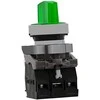 Schneider Electric 3 fazių apšvietimo jungiklis 24V žalias XB4BK133B5