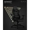 Žaidimų kėdė Sense7 Spellcaster Gaming Chair, Juoda