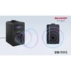 Sharp DR-430(BK) Digital Radio, FM/DAB/DAB+, Bluetooth 5.0, Midnight Juodas | Sharp | Digital Radio | DR-430(BK) | Bluetooth | Midnight Juodas