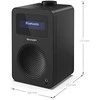 Sharp DR-430(BK) Digital Radio, FM/DAB/DAB+, Bluetooth 5.0, Midnight Juodas | Sharp | Digital Radio | DR-430(BK) | Bluetooth | Midnight Juodas