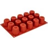 Silikomart silikoninė forma midi kanelėms 15dalių (d4,5xh4,5cm)