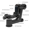 Sirui ph-10 stabilizatoriaus galvutė, anglies pluošto