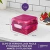 Sistema SISTIMA Pietūs Cube Spalvotas konteineris 1.4L (31735)