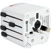 Kelioninis tinklo adapteris 230V 2.5A MUV micro kištukai AU/CN/UK/US/IT - lizdas EU (be įžeminimo) SKROSS
