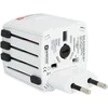 Kelioninis tinklo adapteris 230V 2.5A MUV micro kištukai AU/CN/UK/US/IT - lizdas EU (be įžeminimo) SKROSS