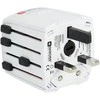 Kelioninis tinklo adapteris 230V 2.5A MUV micro kištukai AU/CN/UK/US/IT - lizdas EU (be įžeminimo) SKROSS