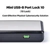 Klaviatūra Smart Keeper Smartkeeper Smartkeeper UL04P1GN bloker portów Blokada portu Žalias 10 vnt.