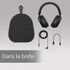 Belaidės ausinės Sony WH-1000XM5 su triukšmo slopinimo technologija, Juodos