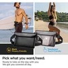Spigen Aqua Shield A621 vandeniui atsparus dėklas hip bag + floating – juodas