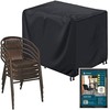 Springos GA2170 POKROWIEC NA MEBLE OGRODOWE 70X70X125/75 CM