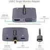 Stotis / replikatorius StarTech USB-C (122-USBC-HDMI-4K- VGA)