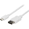 USB laidas StarTech USB-C – DisplayPort 1,8 m Baltas (CDP2DPMM6W)