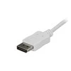 USB laidas StarTech USB-C – DisplayPort 1,8 m Baltas (CDP2DPMM6W)
