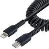 USB kabelis StarTech USB-C - Žaibas 1 m Juodas (RUSB2CLT1MBC)