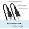 USB kabelis StarTech USB-C - Žaibas 1 m Juodas (RUSB2CLT1MBC)