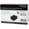 Adapteris AV StarTech Toslink - RCA (Cinch) juodas (SPDIF2AA)