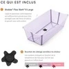 Stokke Flexi Bath - X-Large sulankstoma kūdikio vonelė | Levandos